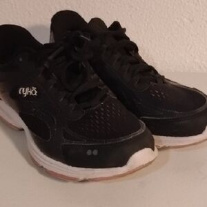 Ryka Women's Black and White Sneakers
